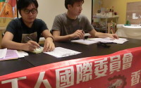 Pasha (left) introduced the discussion on perspectives for China.