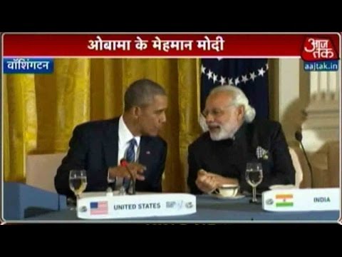 Nuclear Security Summit: PM Modi Sits Beside US President Obama At Dinner Party