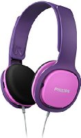 Philips SHK2000 Casque à arceau ultra-léger pour enfant de conception robuste sans vis Rose