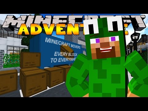 Minecraft Adventure - MOVING INTO TINY TURTLES TOWN!