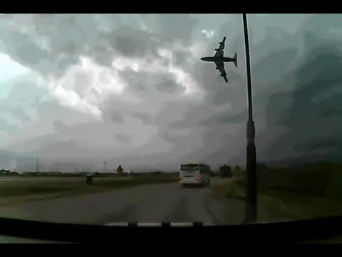 Bagram Airfield Crash April 29th 2013 Dashcam footage