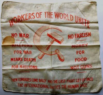 Workers of the World Unite handkerchief