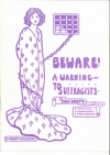 Cover of  Beware!: a waring to suffragettes