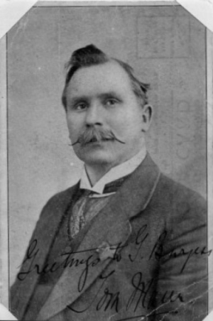 Tom Mann : Photograph of Tom Mann taken in 1920