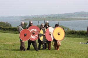 Magnus Barelegs Viking Festival, Delamont Country Park, Killyleagh, County Down, Northern Ireland, June 2012