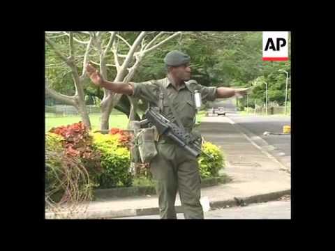 FIJI:  COUP ARMY LEADER BAINIMARAMA SPEAKS