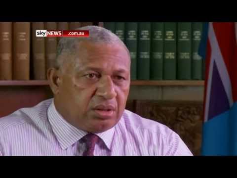 Frank Bainimarama criticises Australia and New Zealand