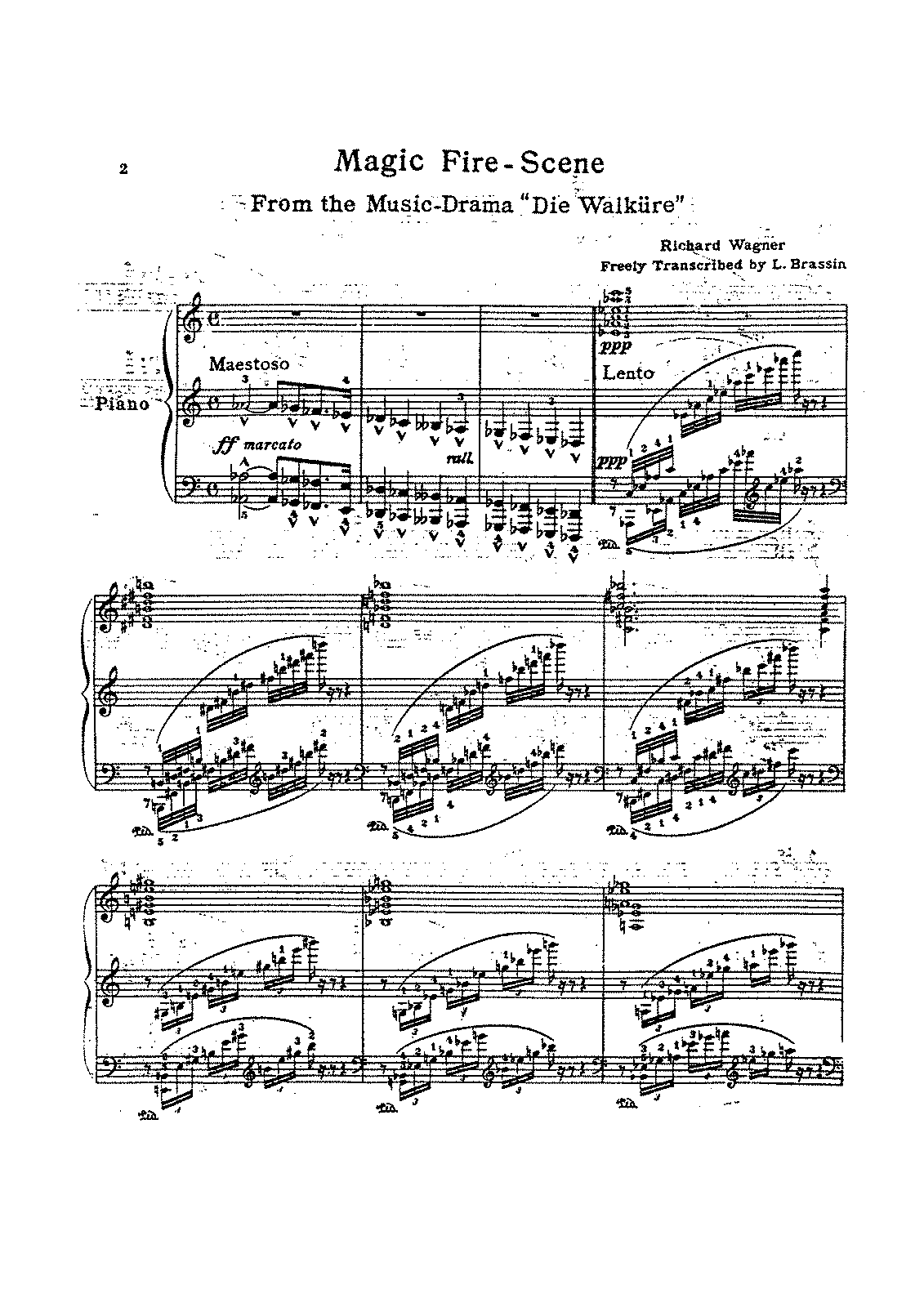 Brassin - Aus Richard Wagner's Der Ring des Nibelungen - No.3 - Feuerzauber (Die Walkure).pdf