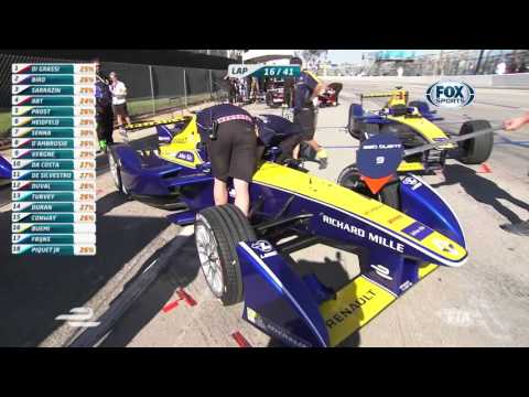 2016 Formula E Long Beach e Prix - Race highlights