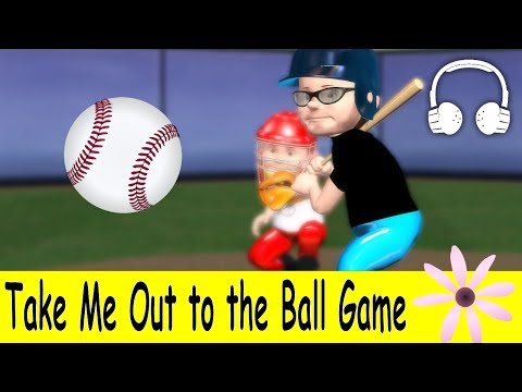 Take Me Out to the Ball Game | Family Sing Along - Muffin Songs