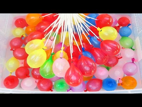 Magic Bunch O Balloons Make 100 Water Balloons in ONE Minute Summer Fun Water Balloon Fight!