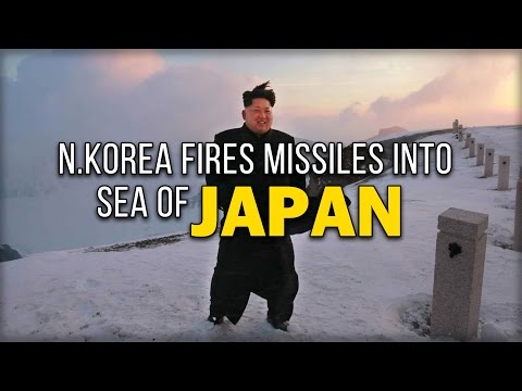 N.KOREA FIRES MISSILES INTO SEA OF JAPAN