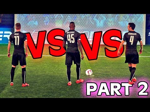 REUS vs. BALOTELLI vs. FABREGAS - evoPOWER CHALLENGE - Part 2/2