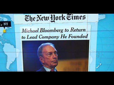 Headlines at 7:30: Former NYC mayor returns to run Bloomberg LP