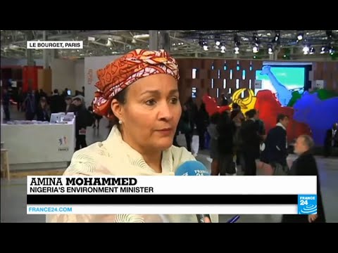 Paris Climate Conference: Nigeria's environment minister Amina Mohammed on the "Great Green Wall"