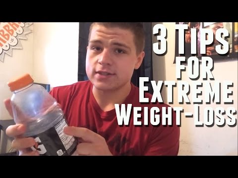 3 Tips for EXTREME weight loss!!