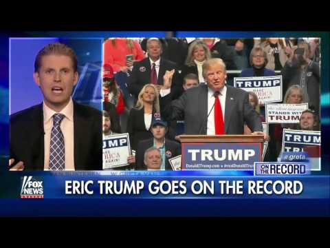 Eric Trump on dad being target No. 1