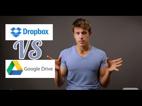 Dropbox vs Google Drive 2015 Edition