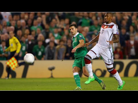 Republic Of Ireland Vs Germany 1-0 - Shane Long Goal - October 8 2015 - [High Quality]