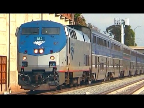 FAST !!! AMTRAK TRAINS