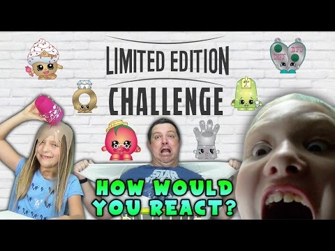 Shopkins Limited Edition Challenge - How would you react?