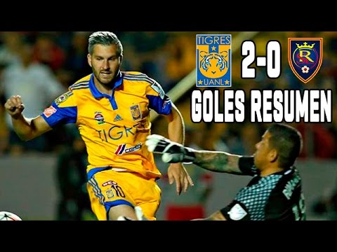 Tigres vs Real Salt Lake 2-0 GOLES RESUMEN Cuartos de Final Ida Concachampions CONCACAF 2016