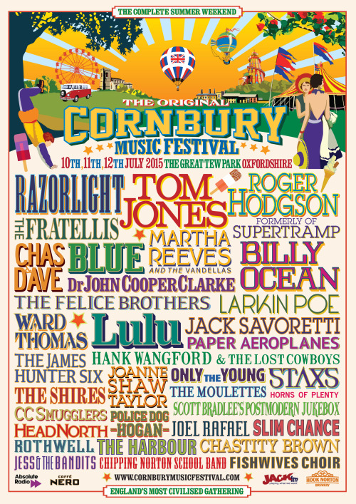 Cornbury Festival - http://www.cornburyfestival.com