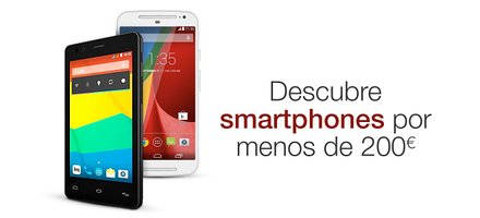 Smartphones por menos de 200 euros