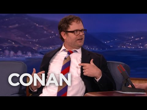 Rainn Wilson's Naked Torso Is Comedy Gold  - CONAN on TBS