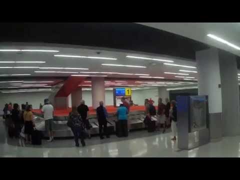 Walking Around Inside JFK Airport in New York