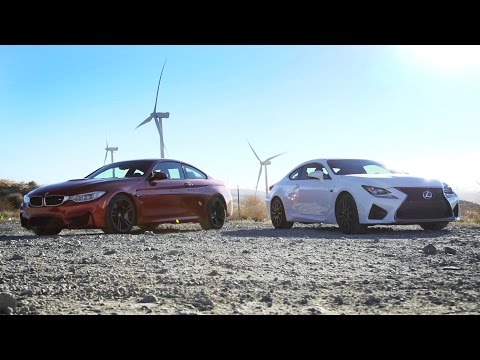 2015 BMW M4 vs. 2015 Lexus RC F – Head 2 Head Ep. 59