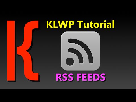 KLWP Tutorial: RSS Feeds