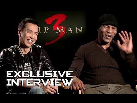 Donnie Yen & Mike Tyson Exclusive Interview - IP MAN 3 (2016)