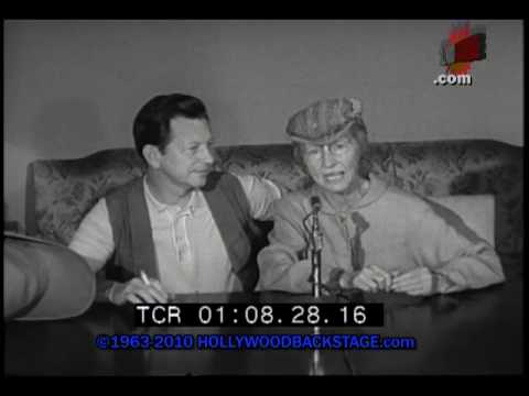 Donald O'Connor Irene Ryan Hollywood Backstage