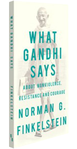 “What Gandhi Says” graphic