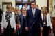 Victorian Premier Daniel Andrews and Minister for the Prevention of Family Violence Fiona Richardson at the release of ...