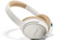 Bose QC25 noise cancelling headphones win out over the Sennheiser version and are half the price.