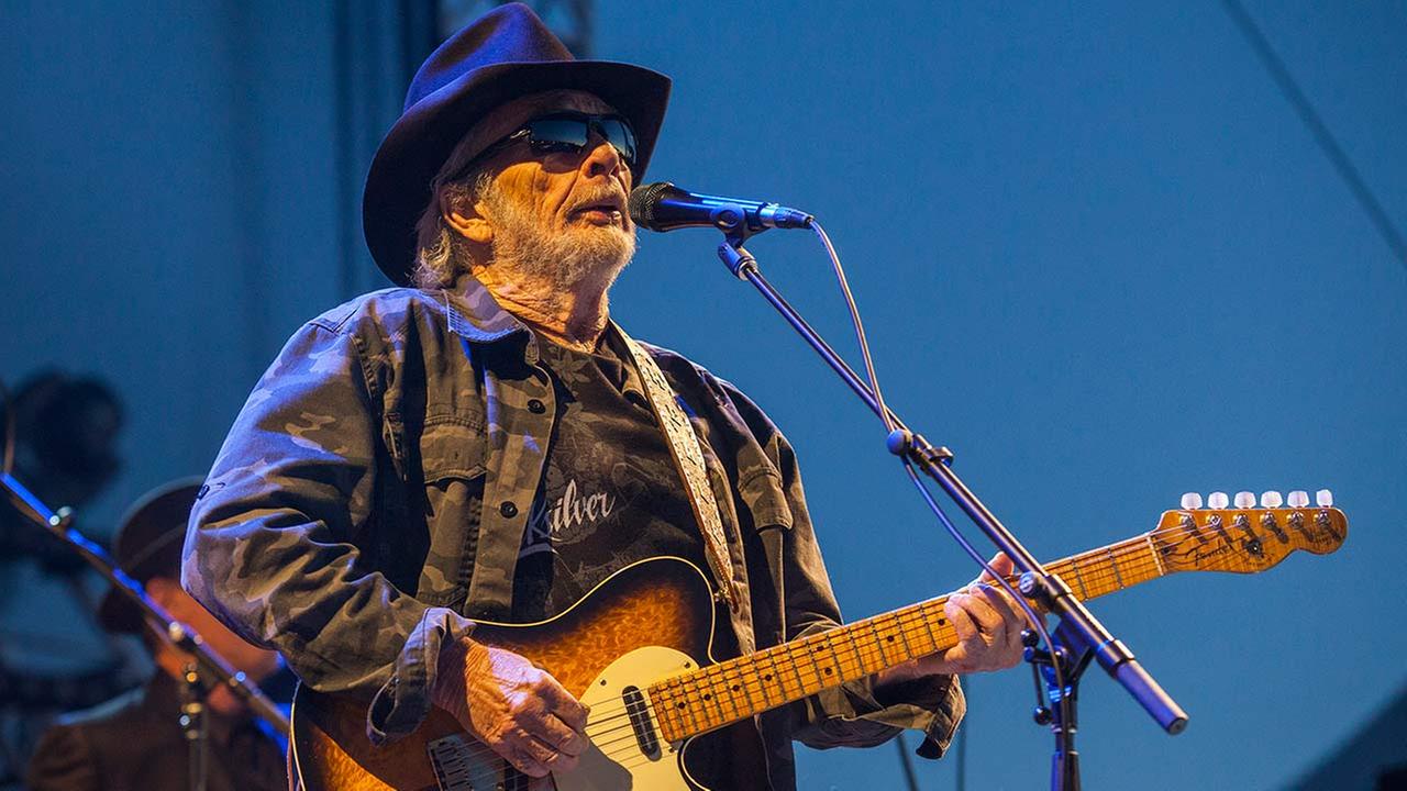 Merle Haggard seen at Riot Fest and Carnival in Douglas Park on Saturday, Sept. 12, 2015 in Chicago.