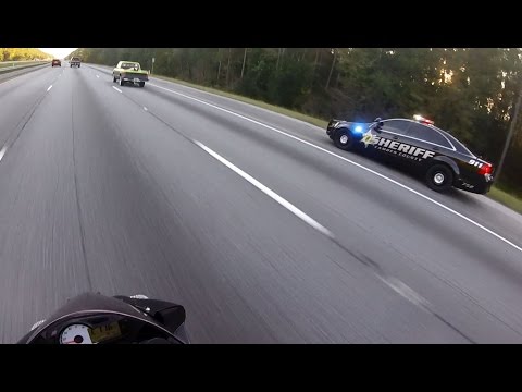 Motorcycle Police Chases Compilation #12 - FNF