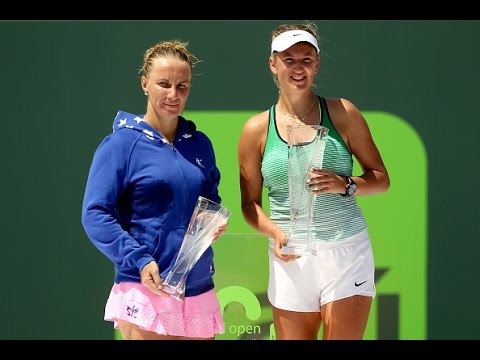 2016 Miami Open Final WTA Highlights | Victoria Azarenka vs Svetlana Kuznetsova