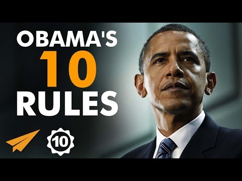 Barack Obama's Top 10 Rules For Success