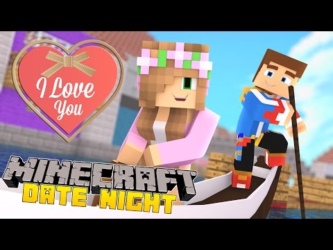 Minecraft - DATE NIGHT: LITTLE DONNY SAYS I LOVE YOU!