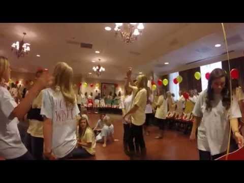 Chi Omega ⎮ Baylor University ⎮Bid Day 2015