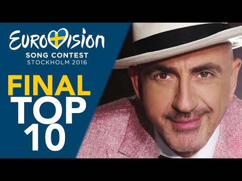 Eurovision ESC 2016: FINAL TOP 10