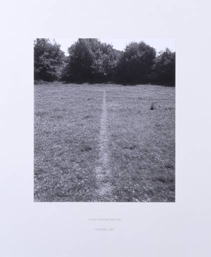 Richard Long, 'A Line Made by Walking' 1967