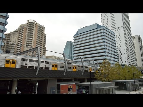 Trains and buses at Chatswood - Sydney Transport