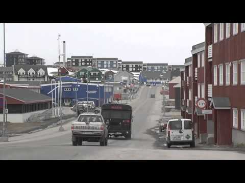 Nuuk - the largest city of Greenland [HD]