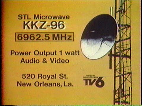 WDSU New Orleans, La. End Of Broadcasting Day Sign Off 1980