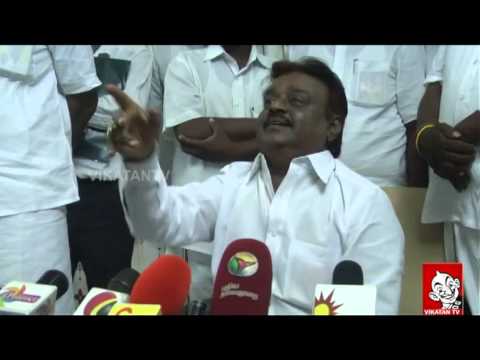 Vijayakanth : 'I am not a Opposition leader"