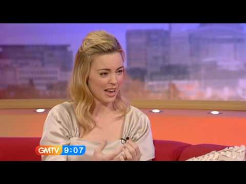 Melissa George on GMTV, with Lorraine Kelly